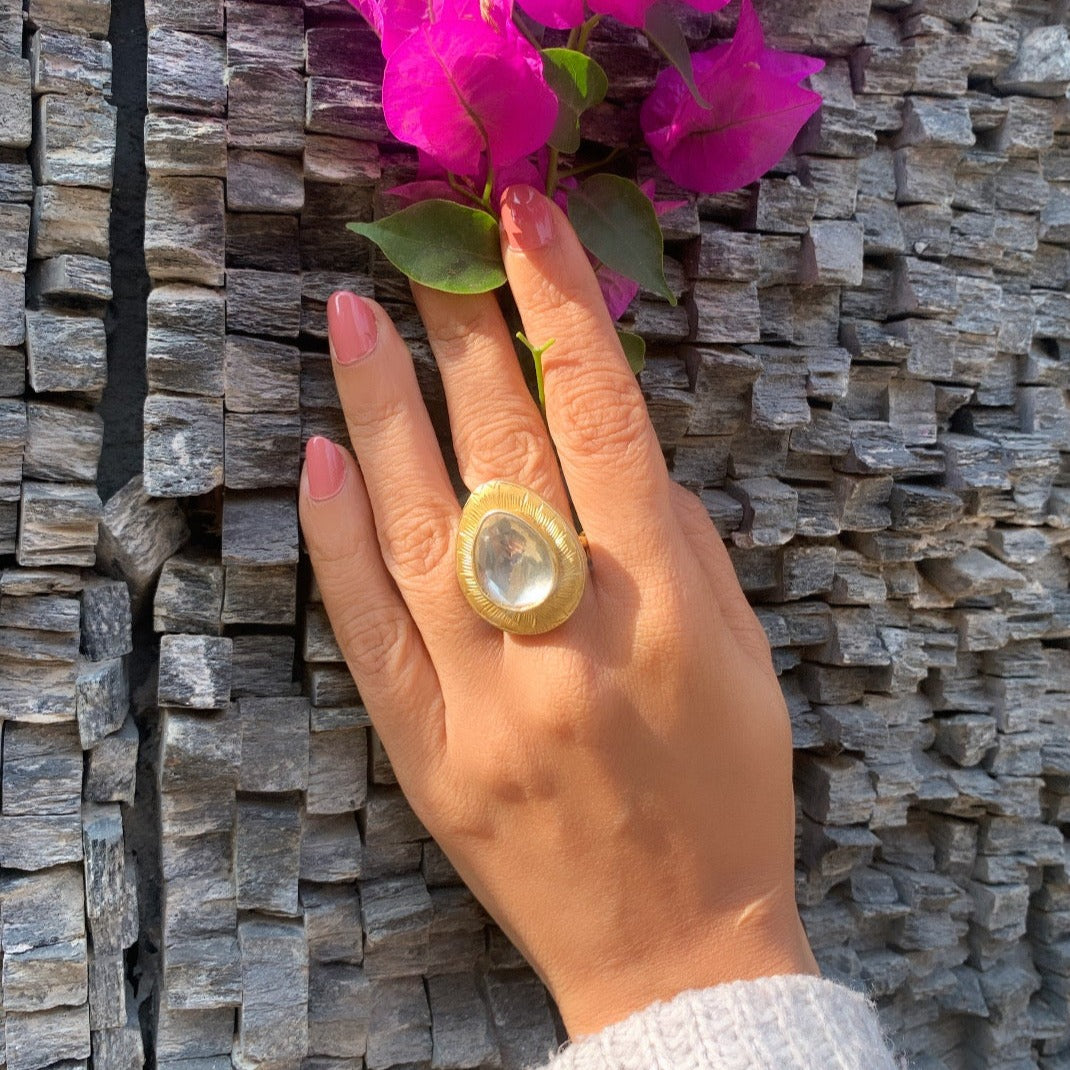 Noor Polki Ring