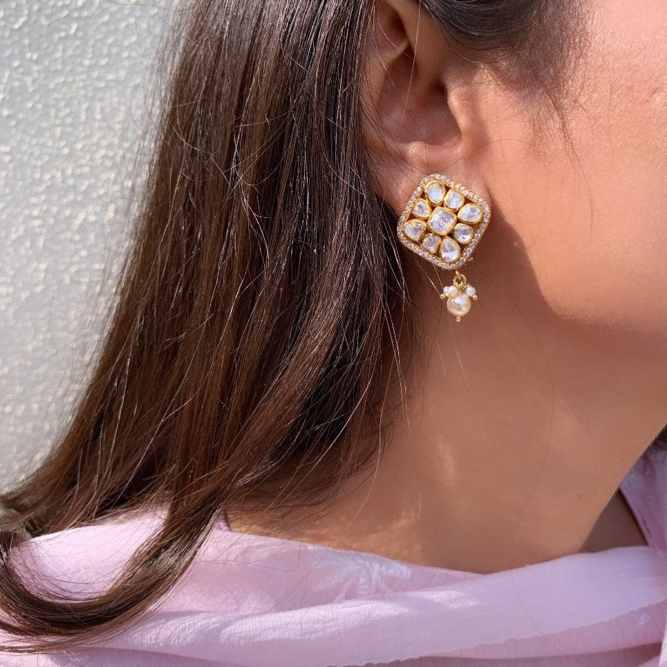 Polki Earrings
