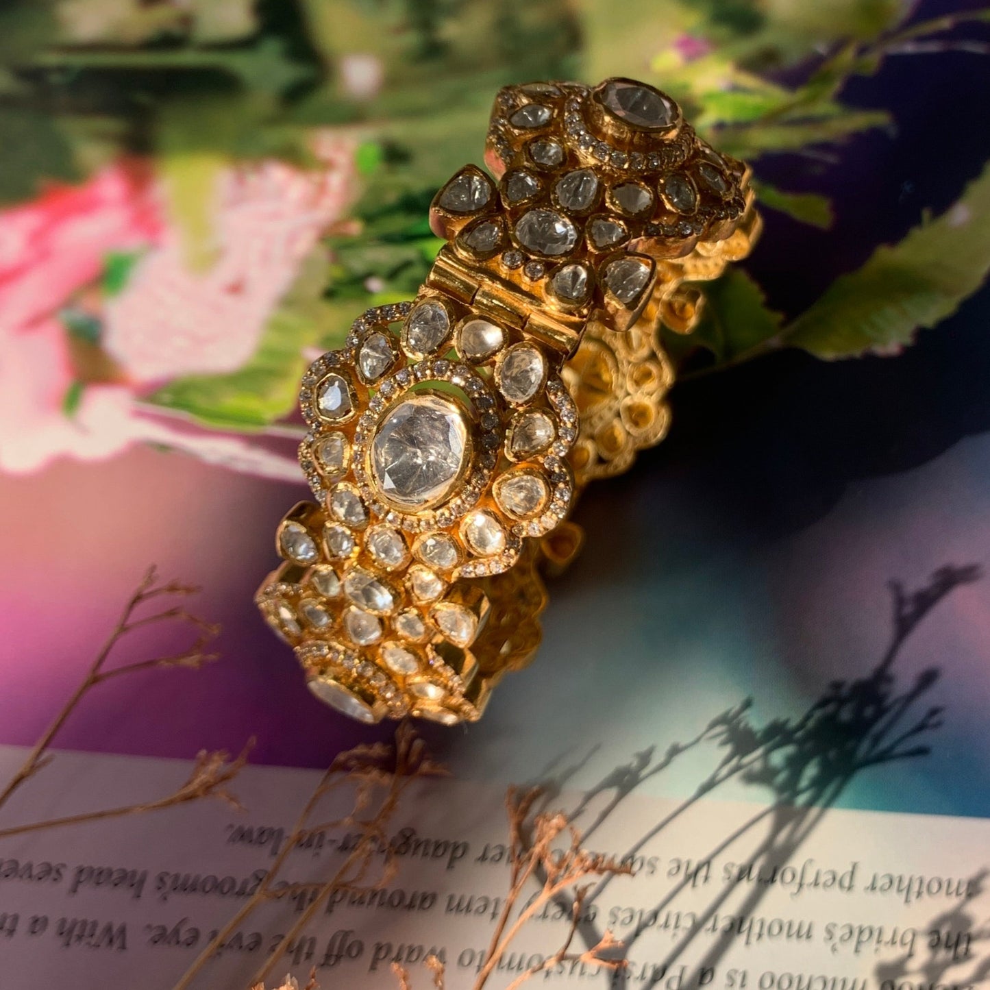 Shimaz Polki Bangle