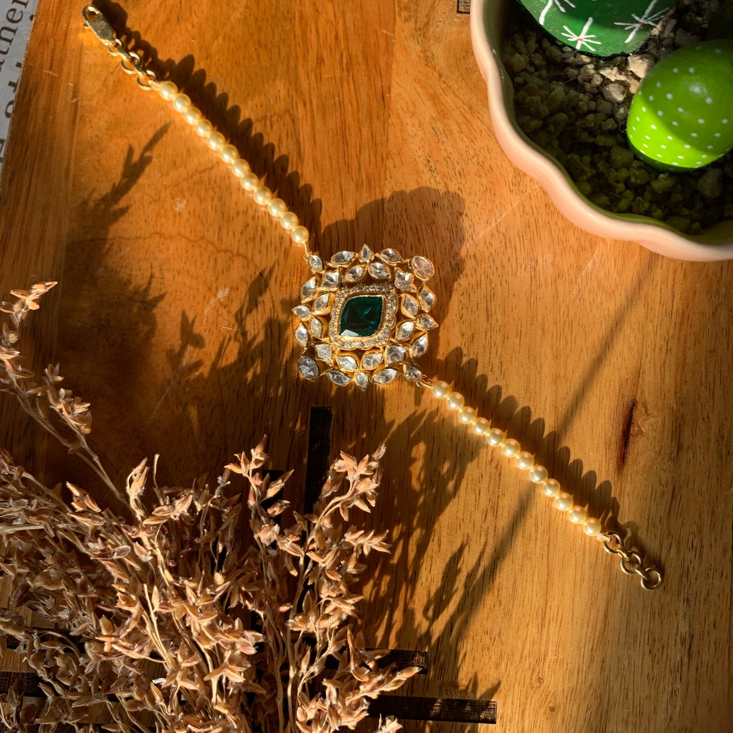 Riha Emerald Bracelet