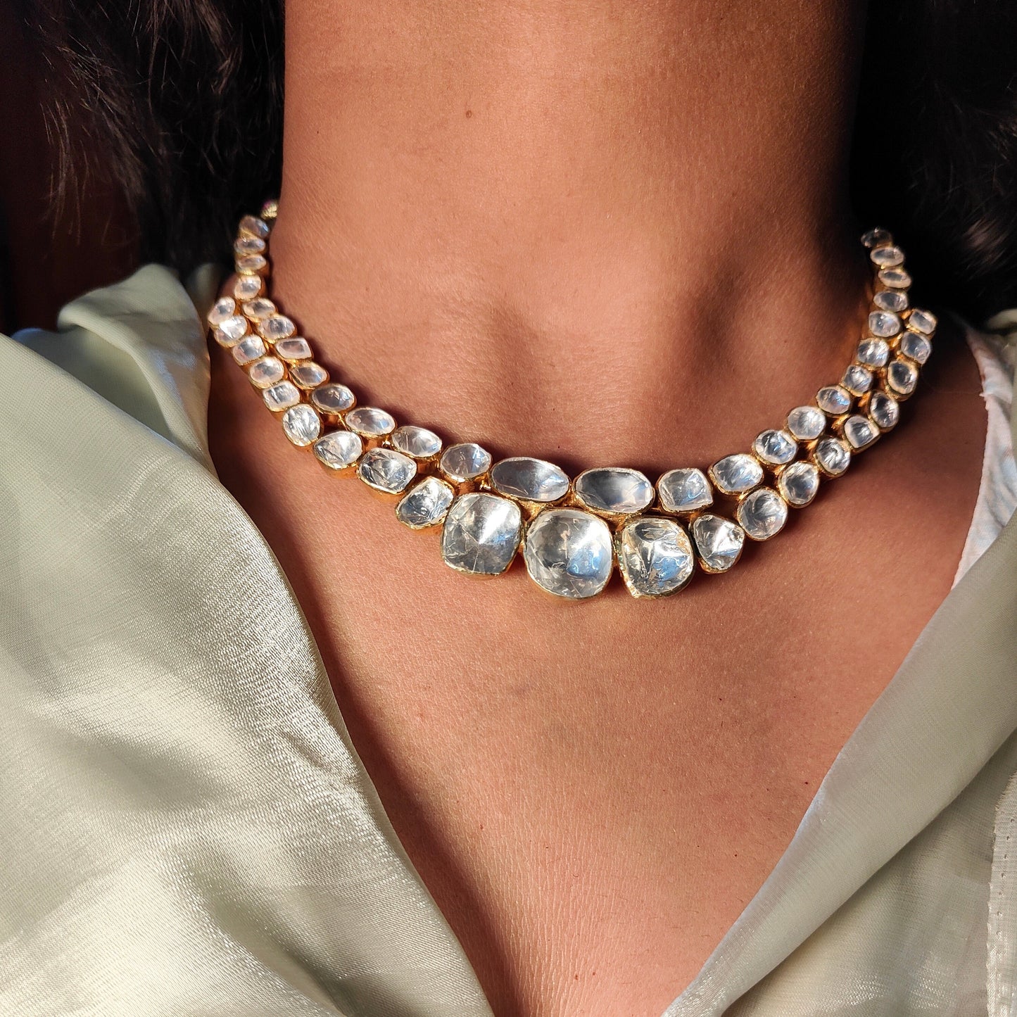 Royal Polki Necklace Set