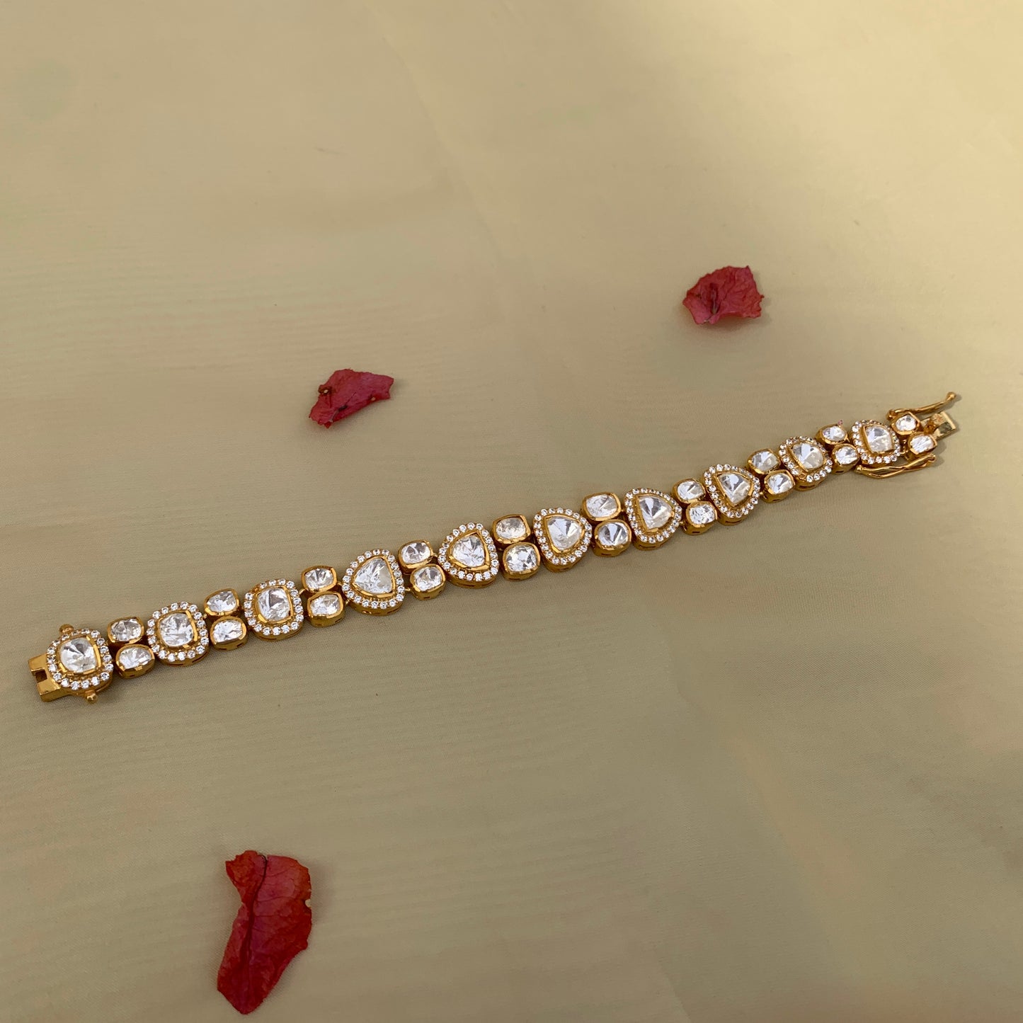 Polki Tennis Bracelet
