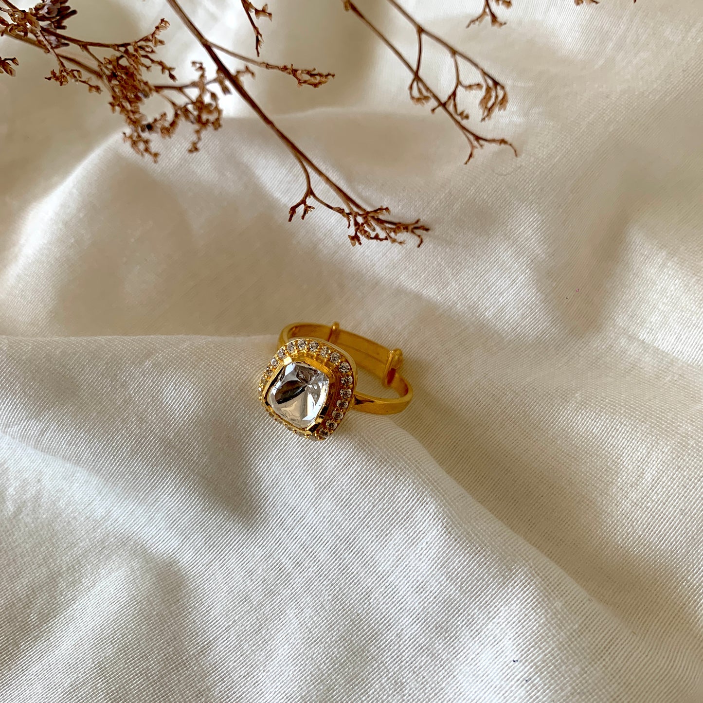 Everyday Polki Ring