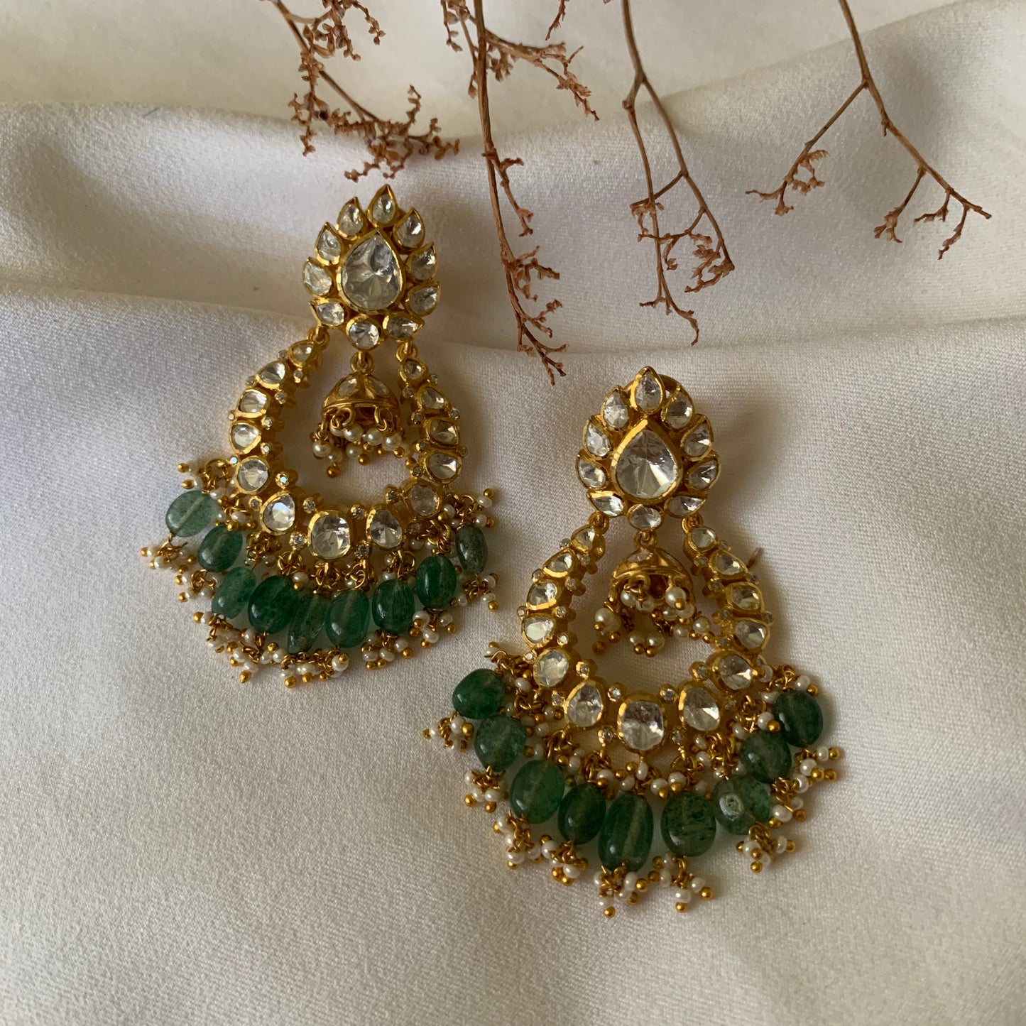Salma Polki Chandbalis
