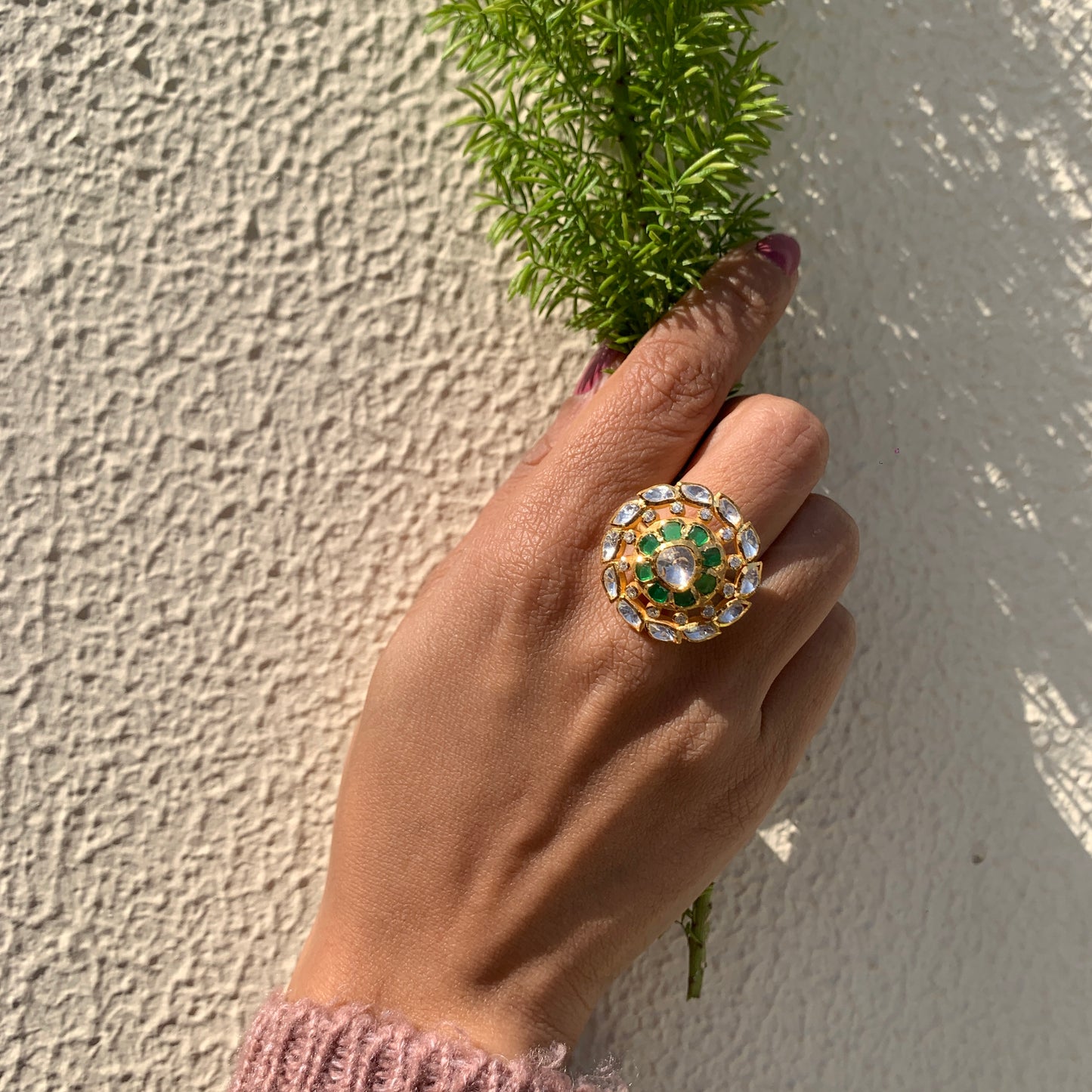 Leila Polki Ring