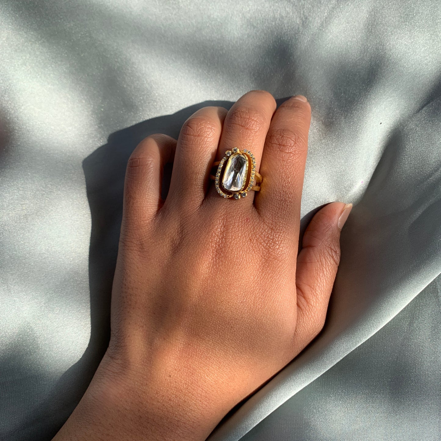 Rooh Polki Ring