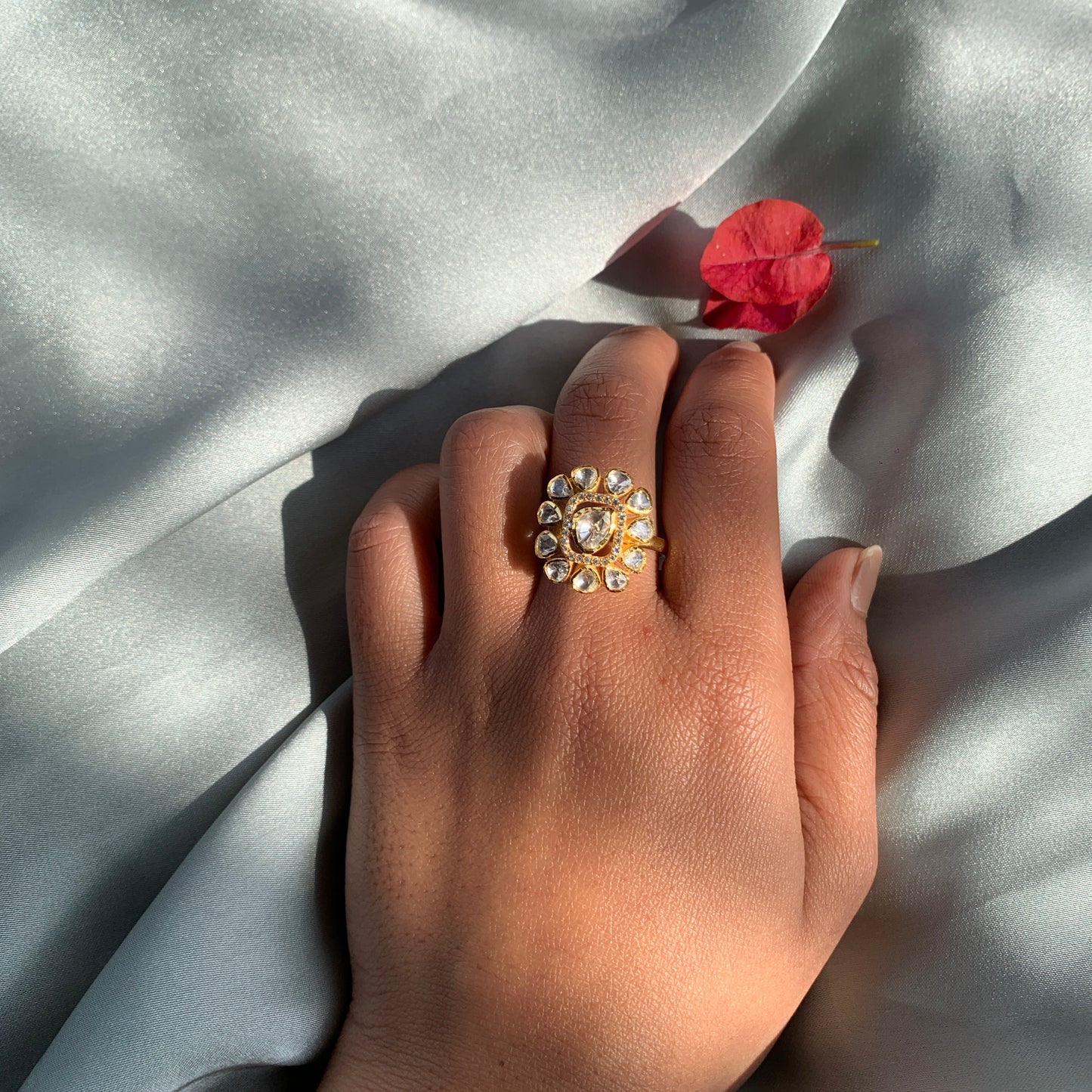 Royal Polki Ring