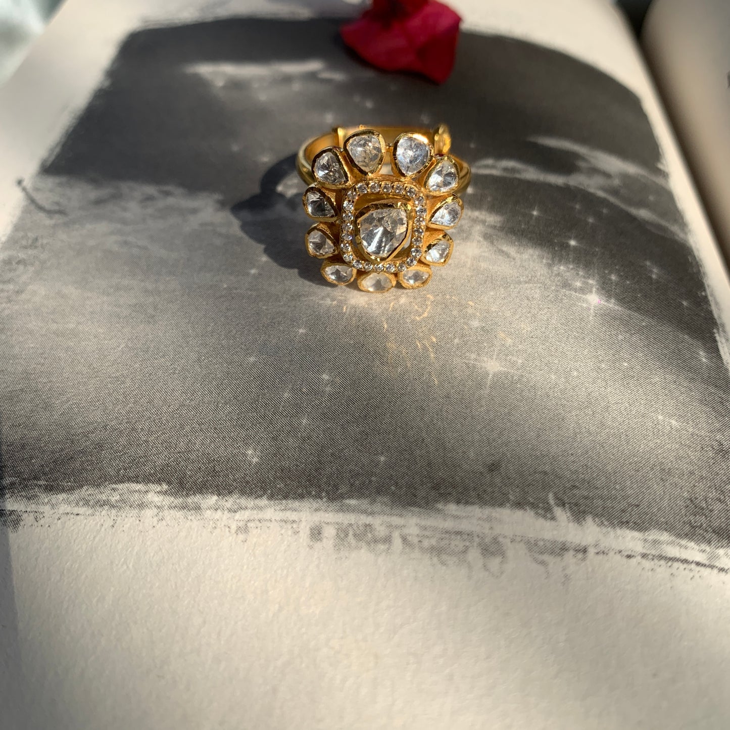 Royal Polki Ring