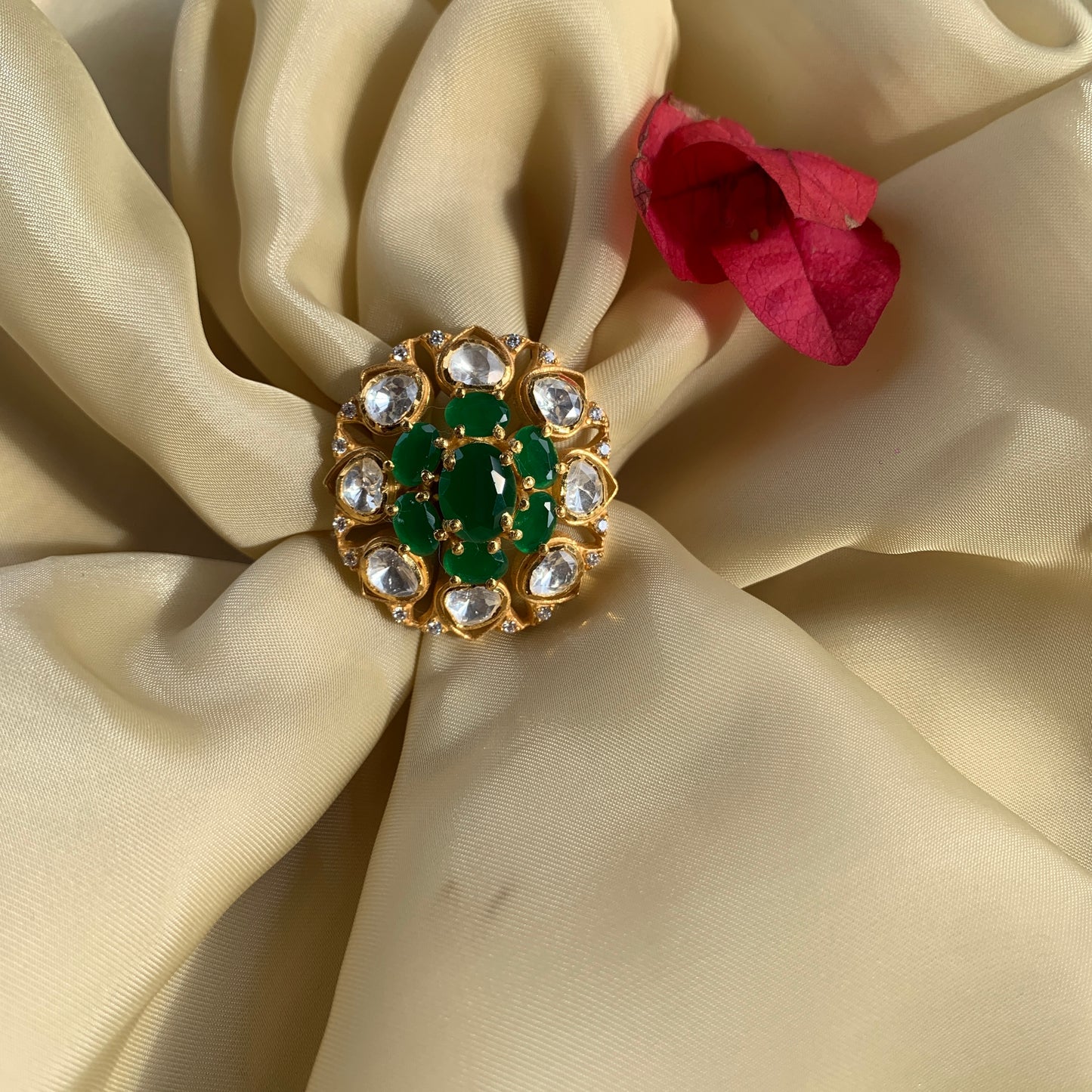 Menaka Polki Ring