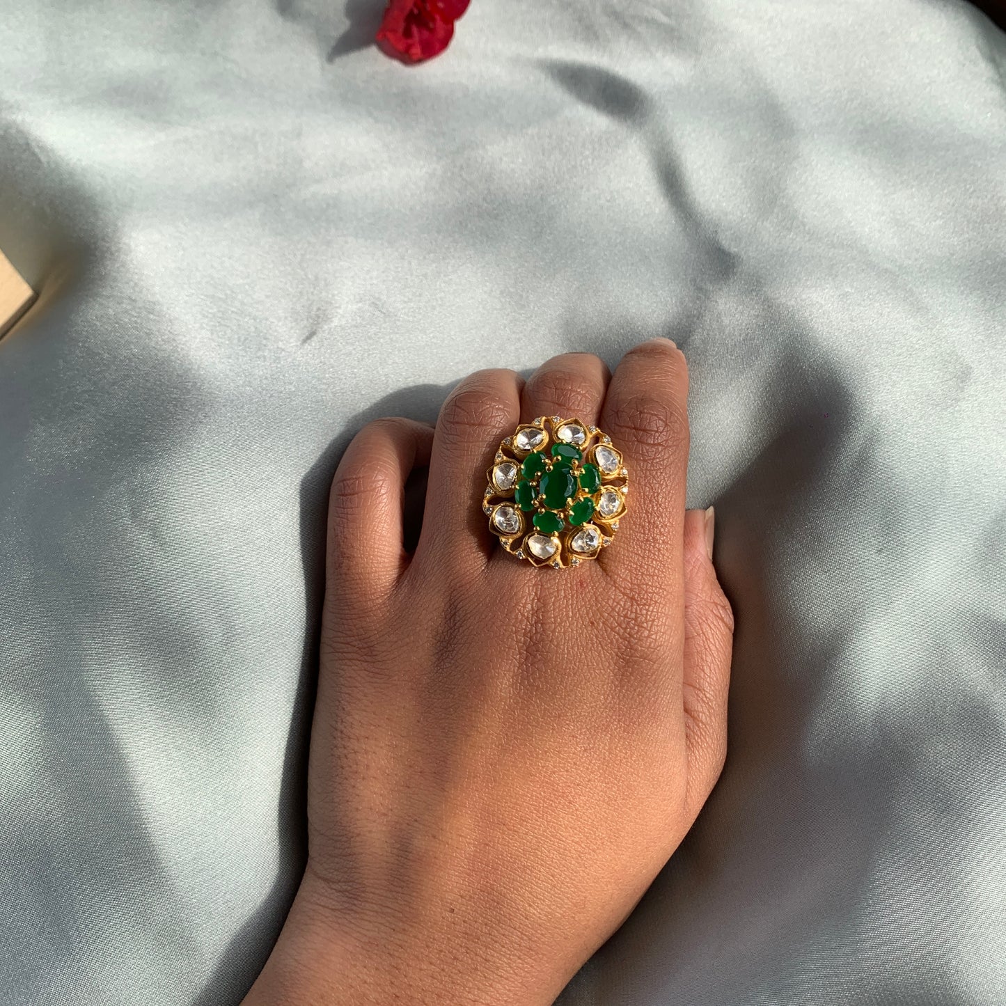 Menaka Polki Ring