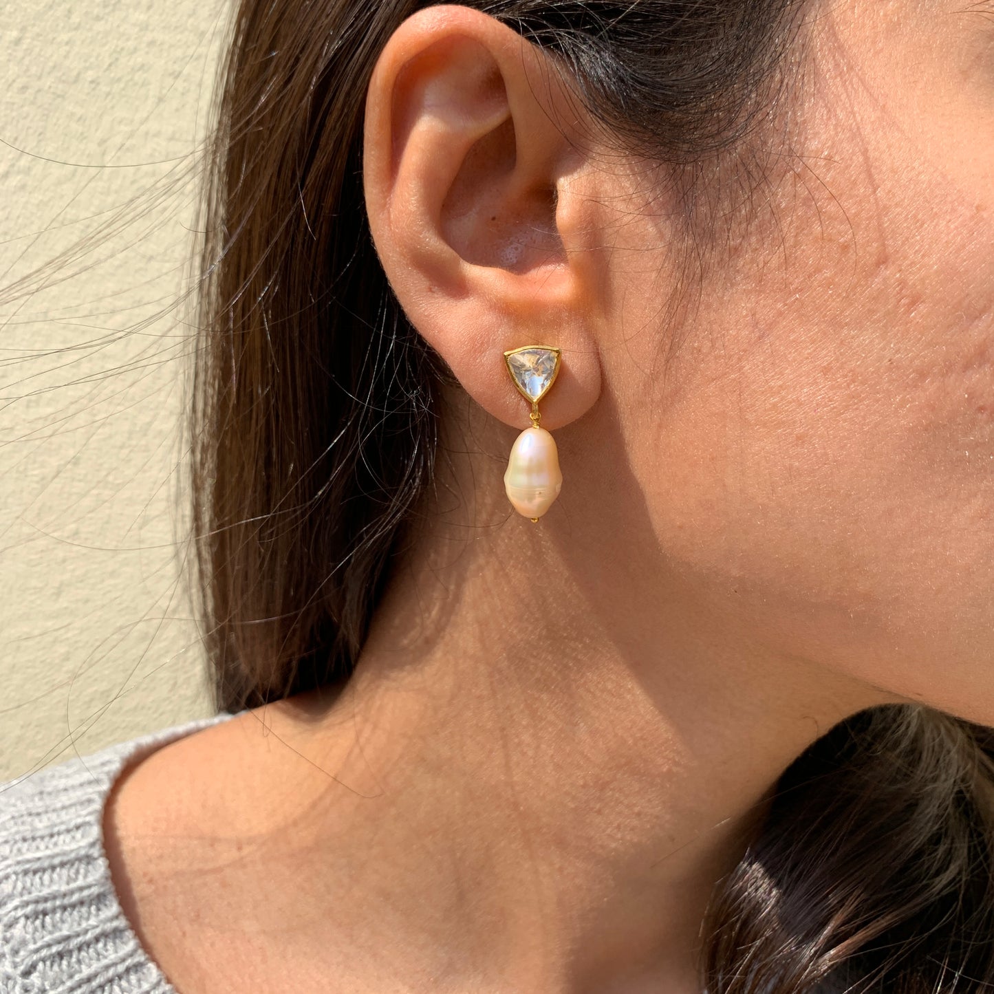 Baroque Polki Earrings