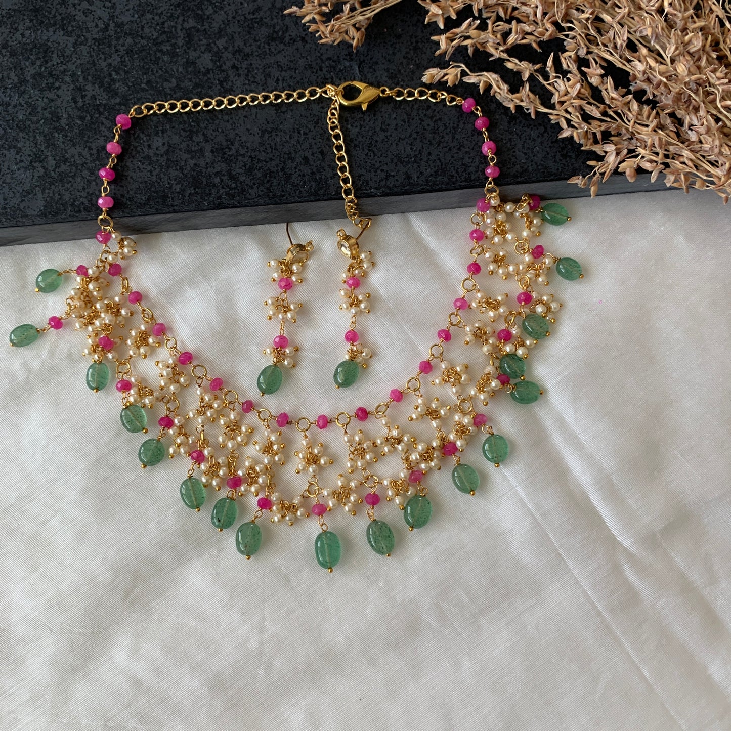 Fancy Brass Choker Set