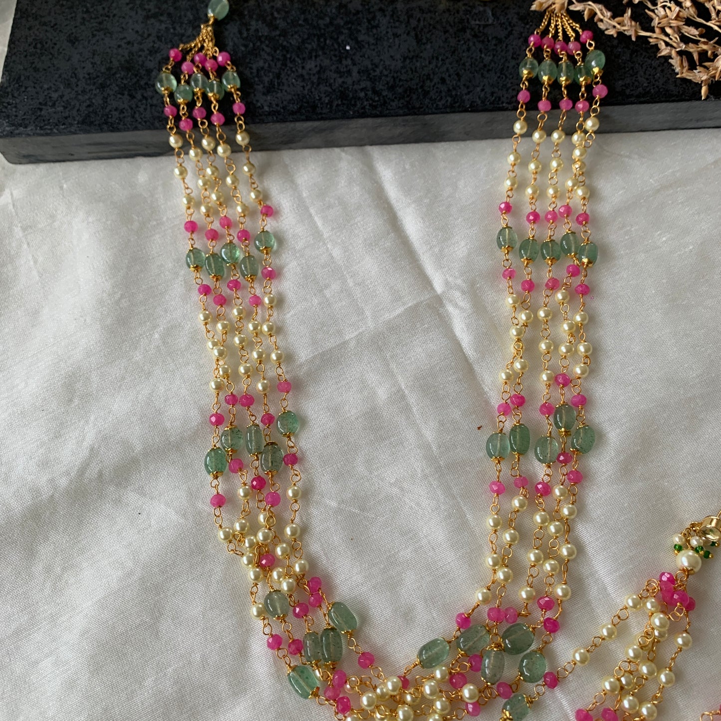 Delicate Multicolor Mala Set