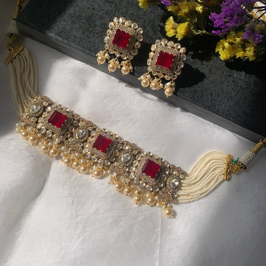 Mehroo Antique Necklace Set