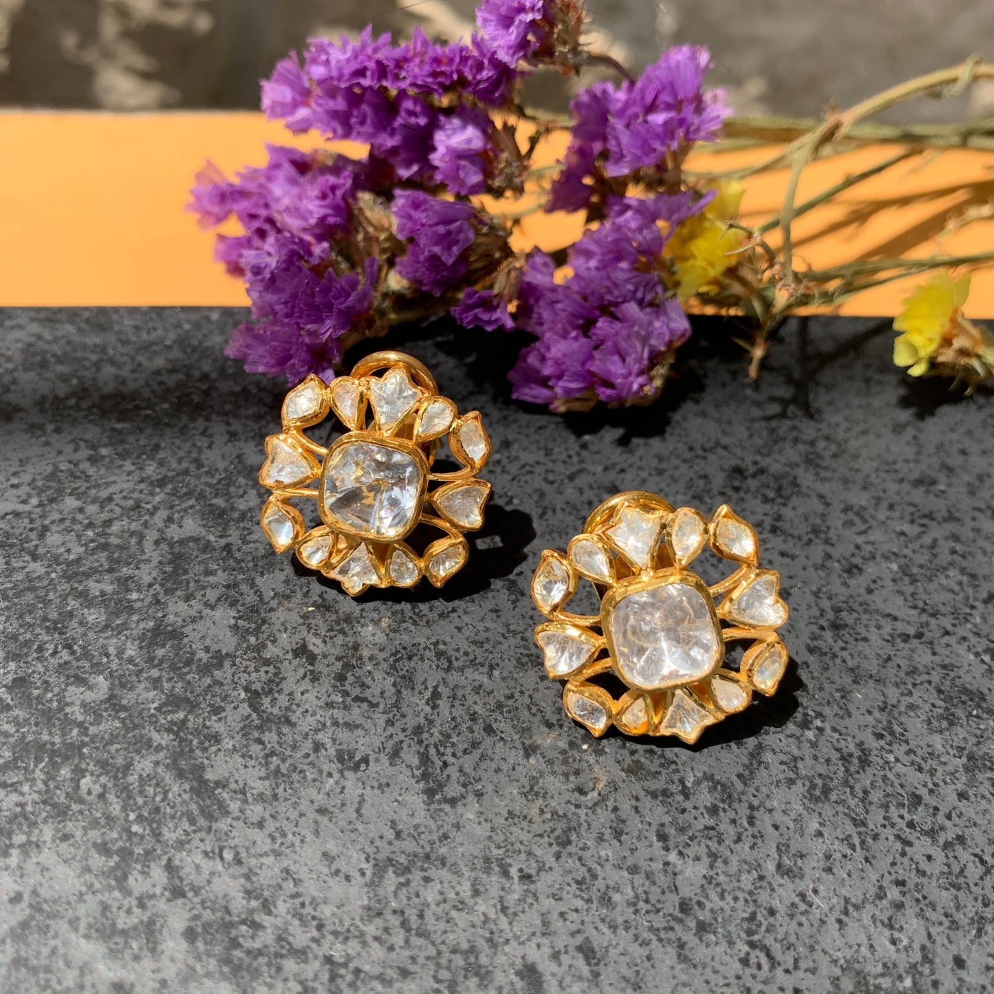 Polki Earrings