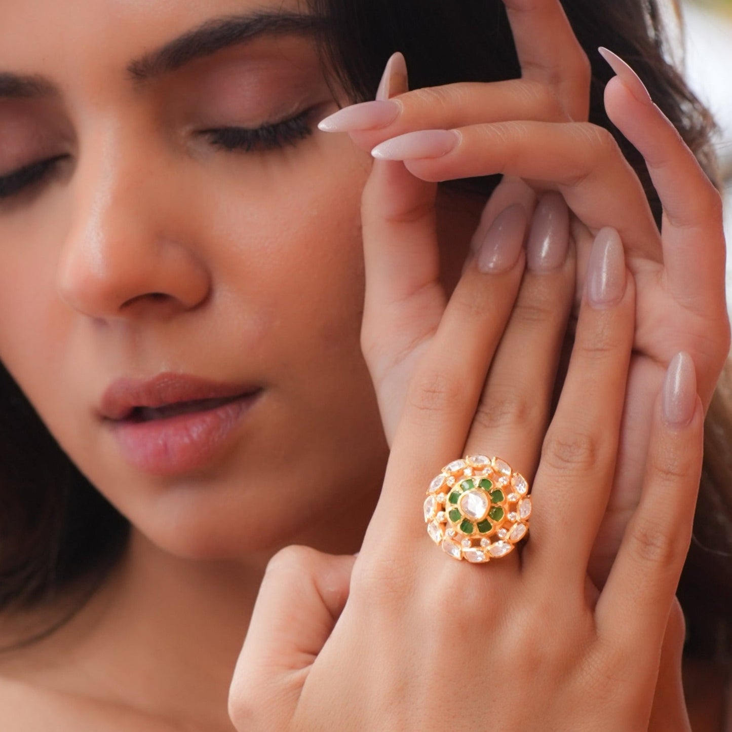 Leila Polki Ring