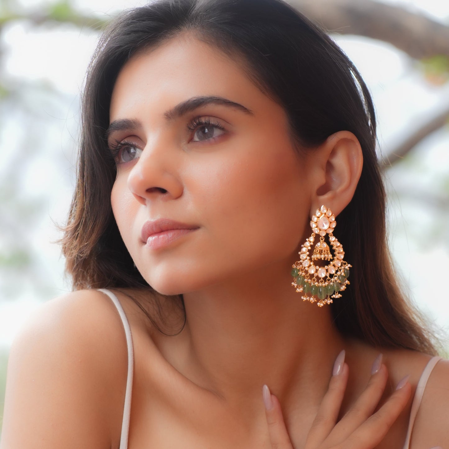 Salma Polki Chandbalis