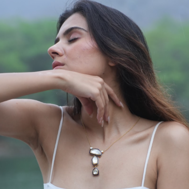 Navya Polki Pendant