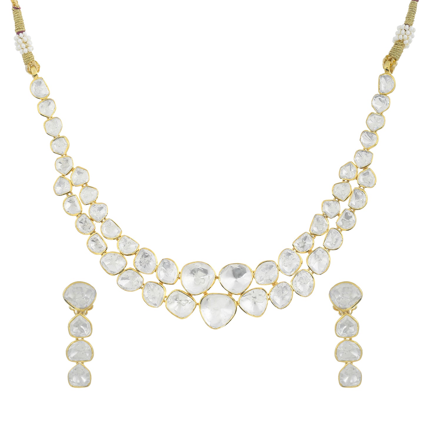 Royal Polki Necklace Set