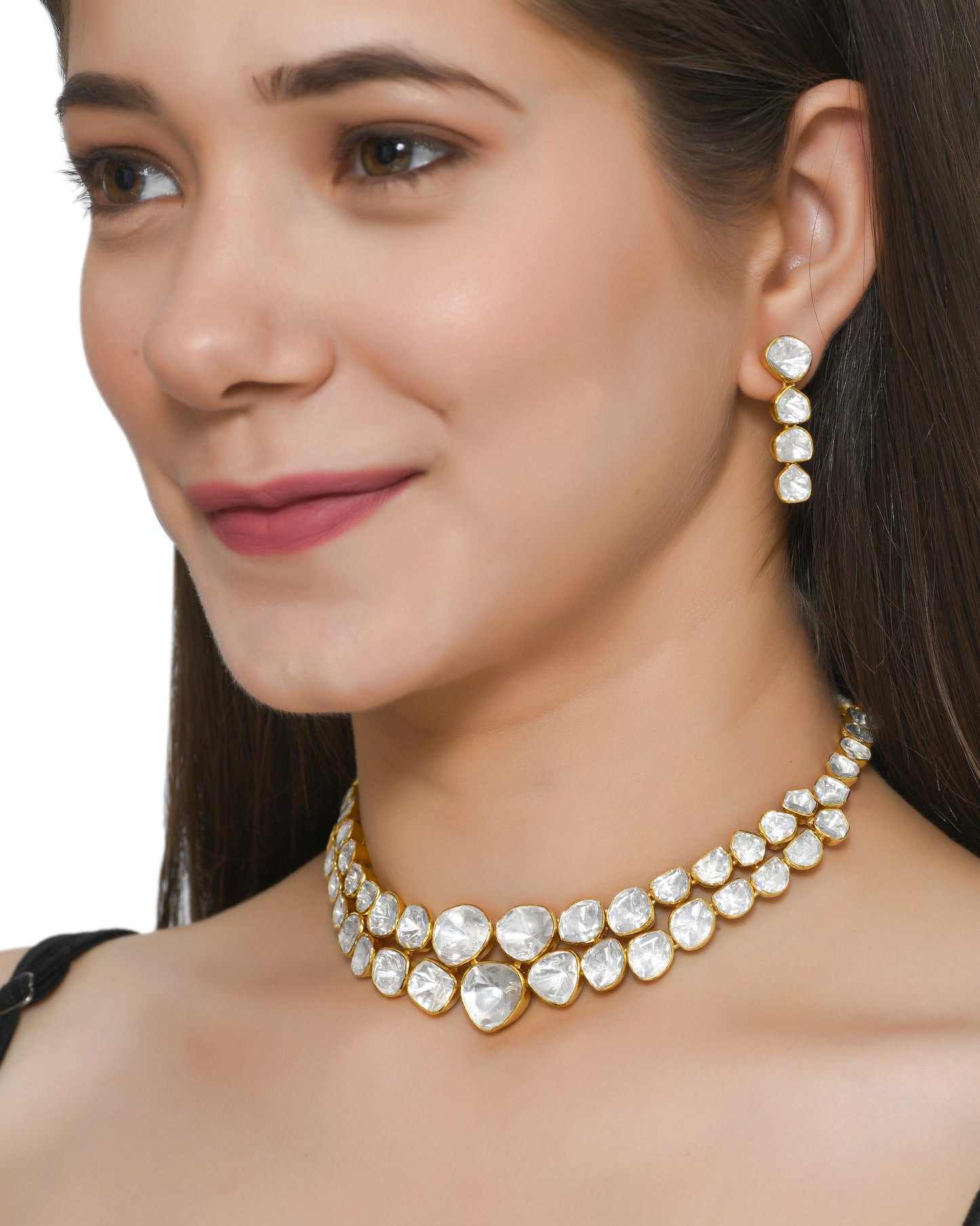 Royal Polki Necklace Set