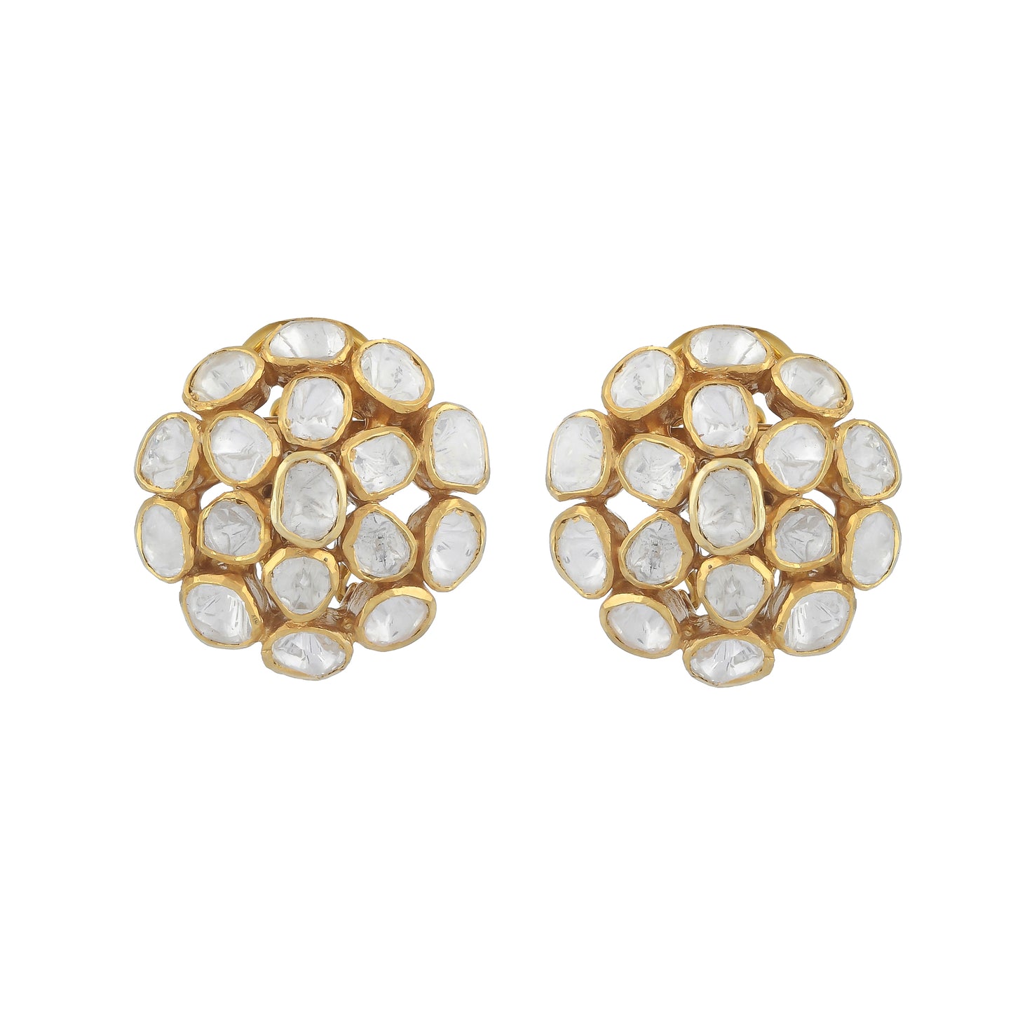 Statement Polki Studs