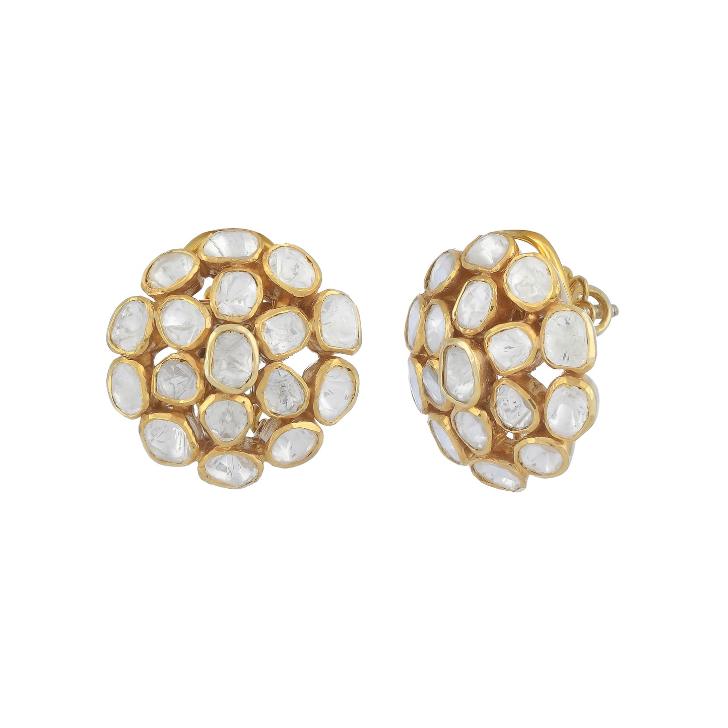 Statement Polki Studs