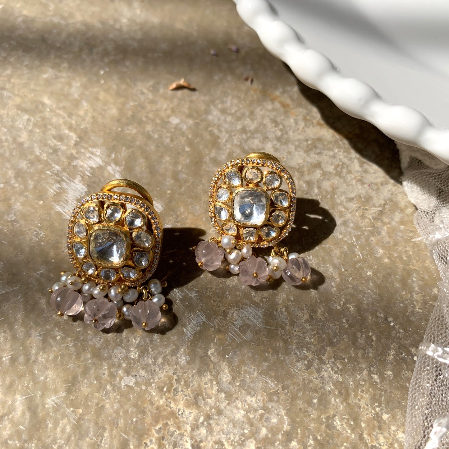 Polki Earrings