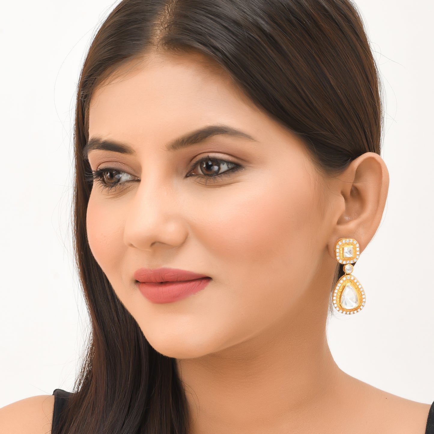Classic Polki Earrings
