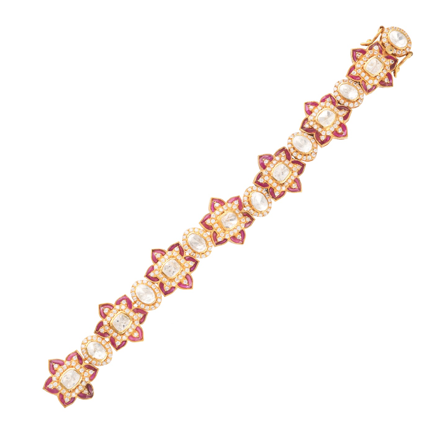 Meenakari Tennis Bracelet