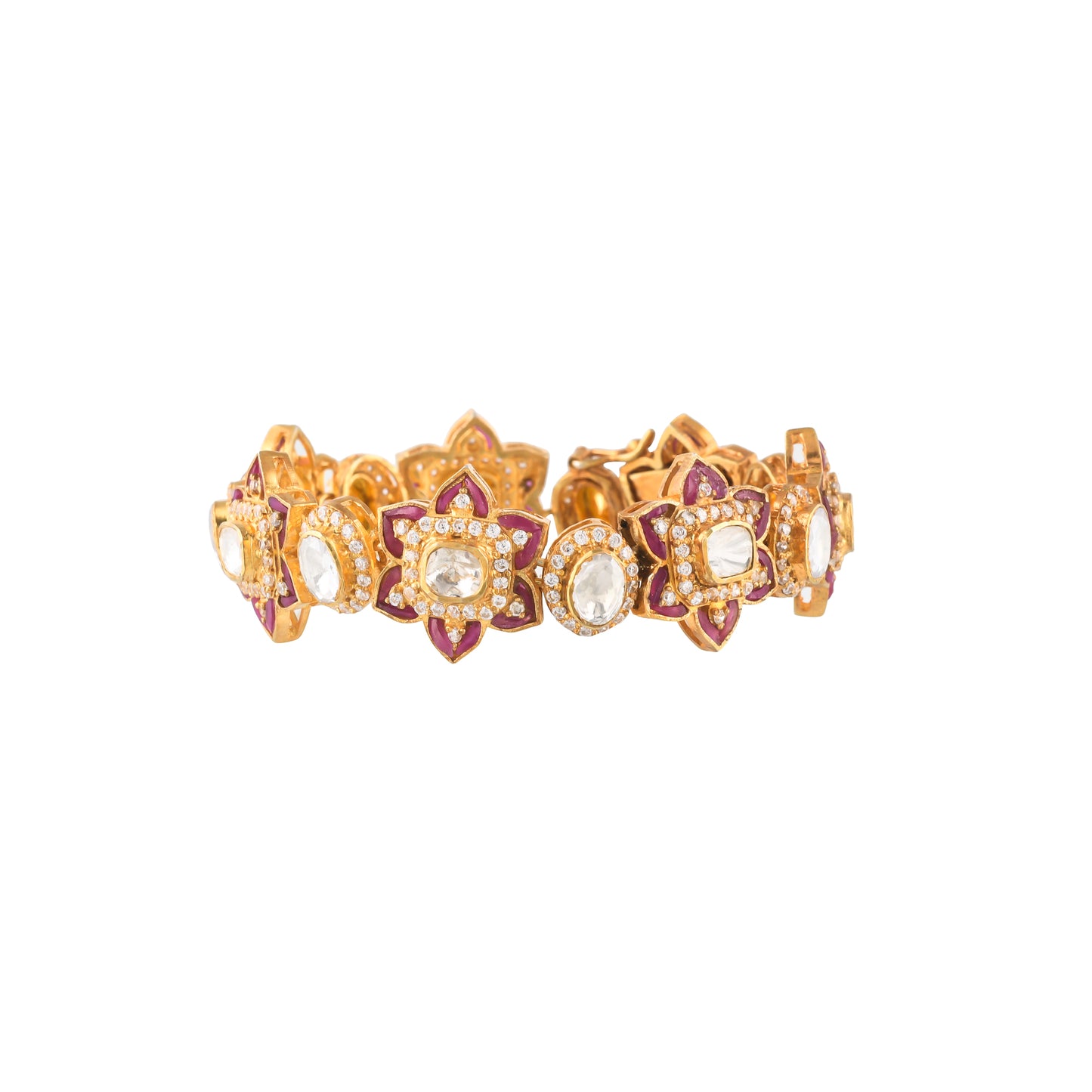 Meenakari Tennis Bracelet