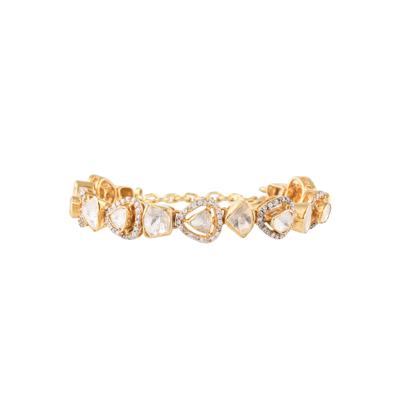 Polki Tennis Bracelet