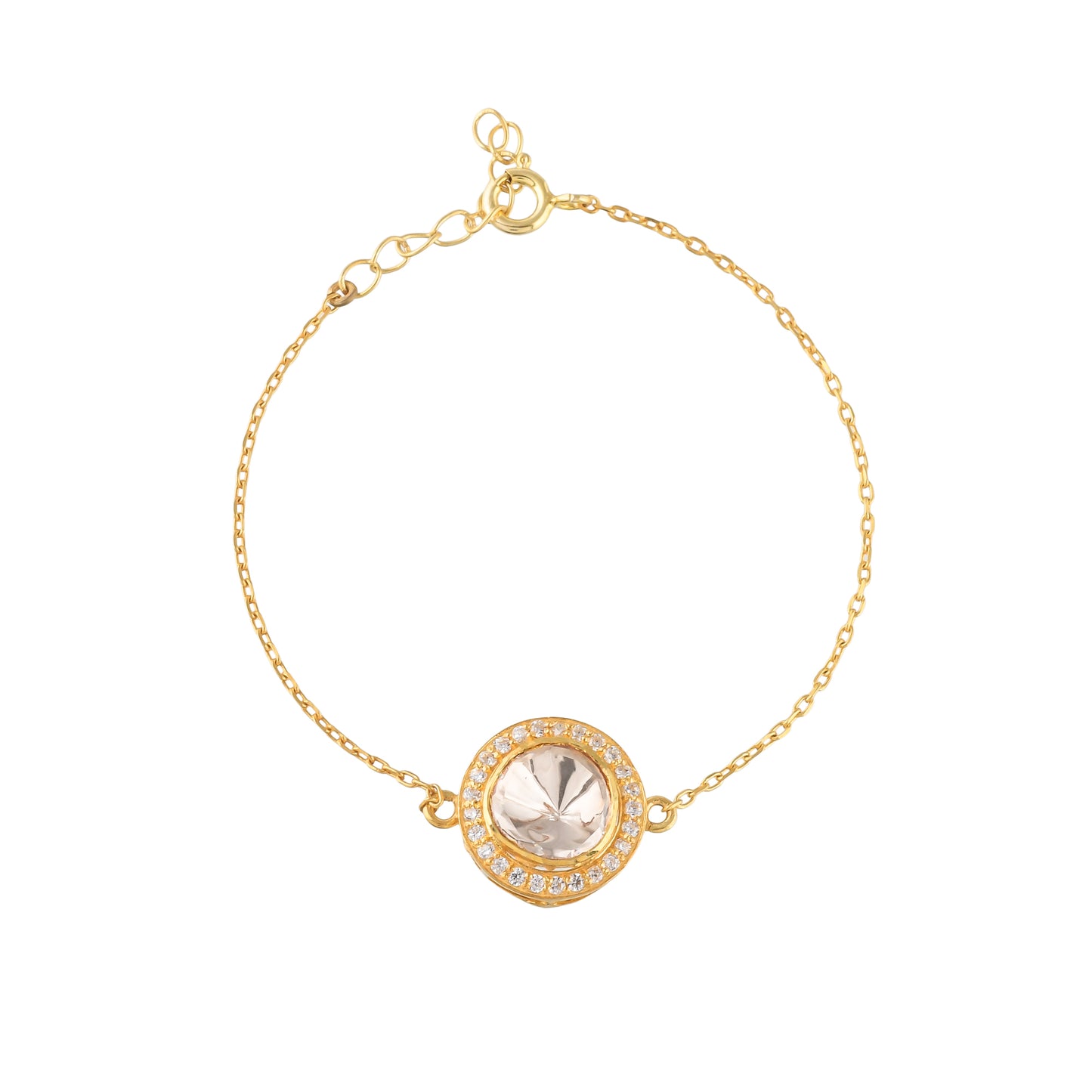 Round Polki Bracelet
