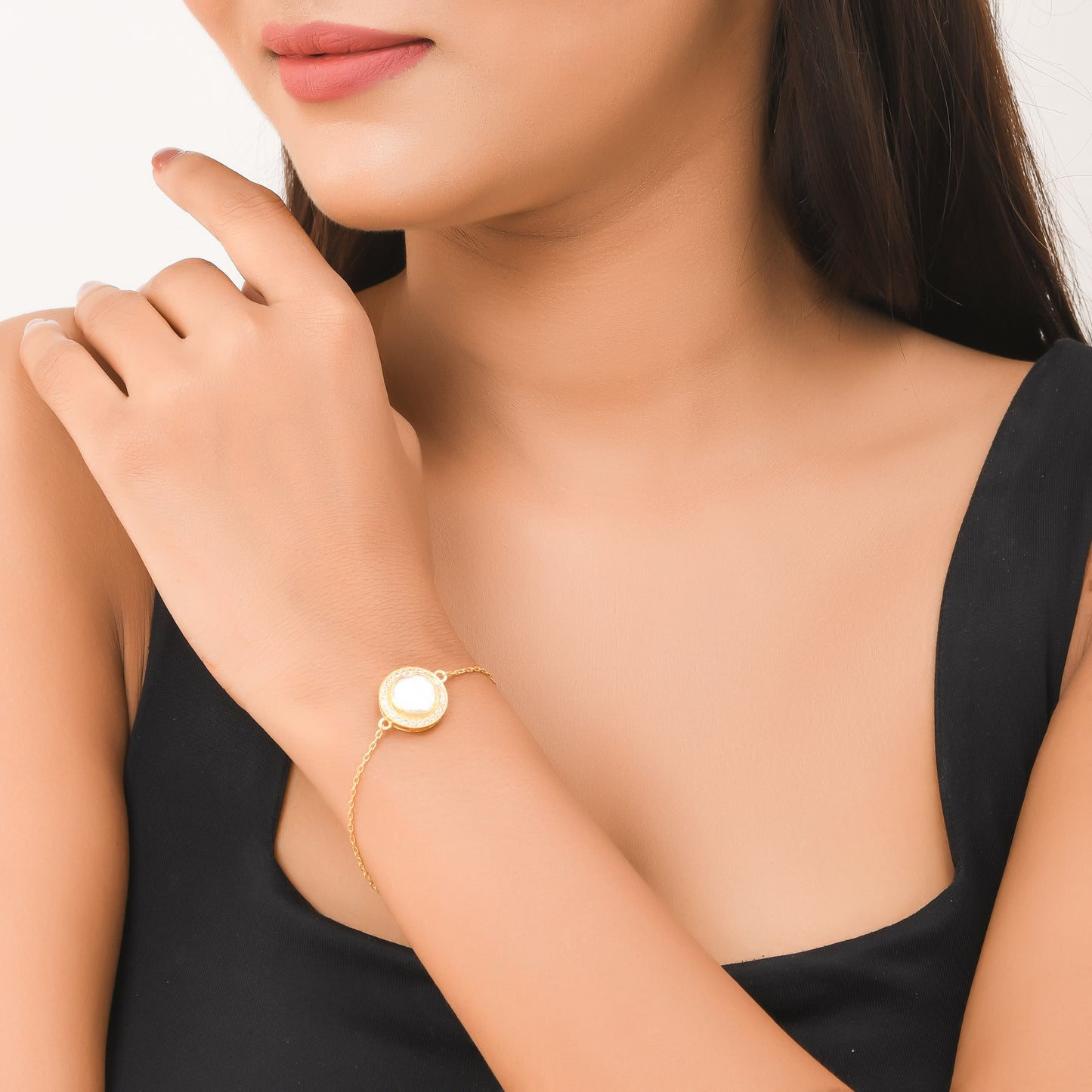 Round Polki Bracelet