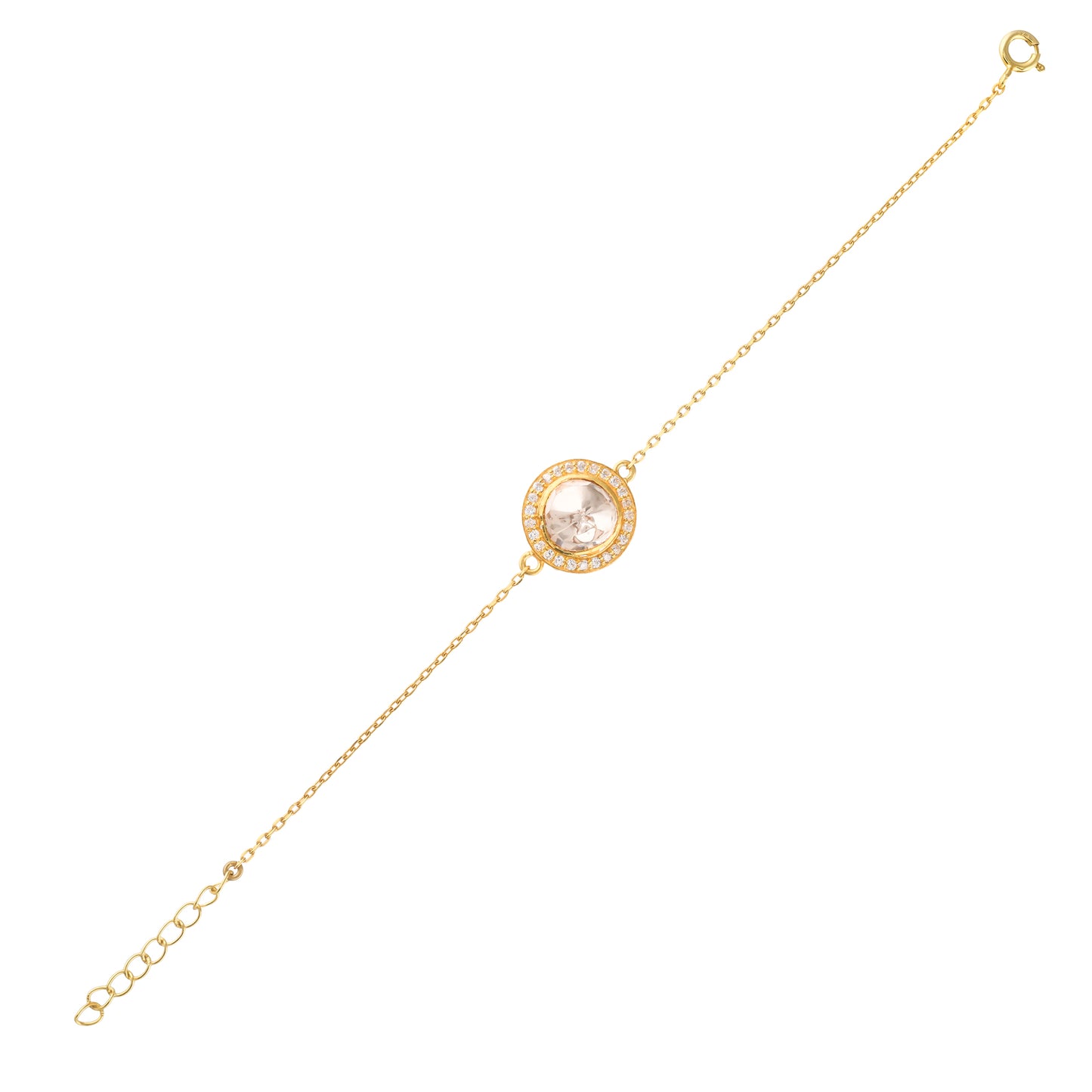Round Polki Bracelet