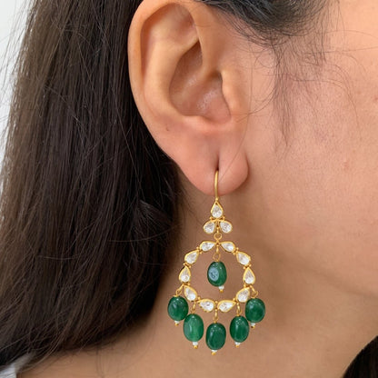 Emerald Orai Danglers