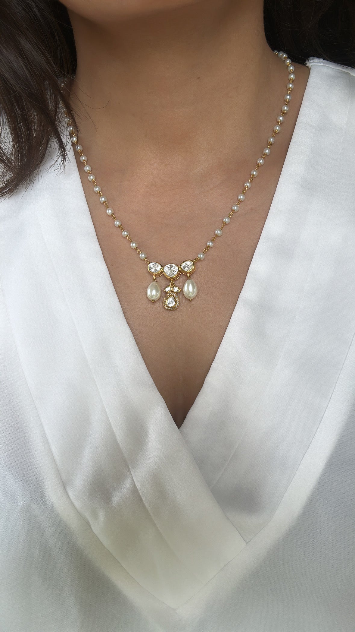 Delicate Pearl Pendant
