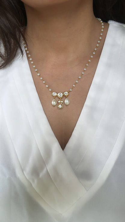 Delicate Pearl Pendant