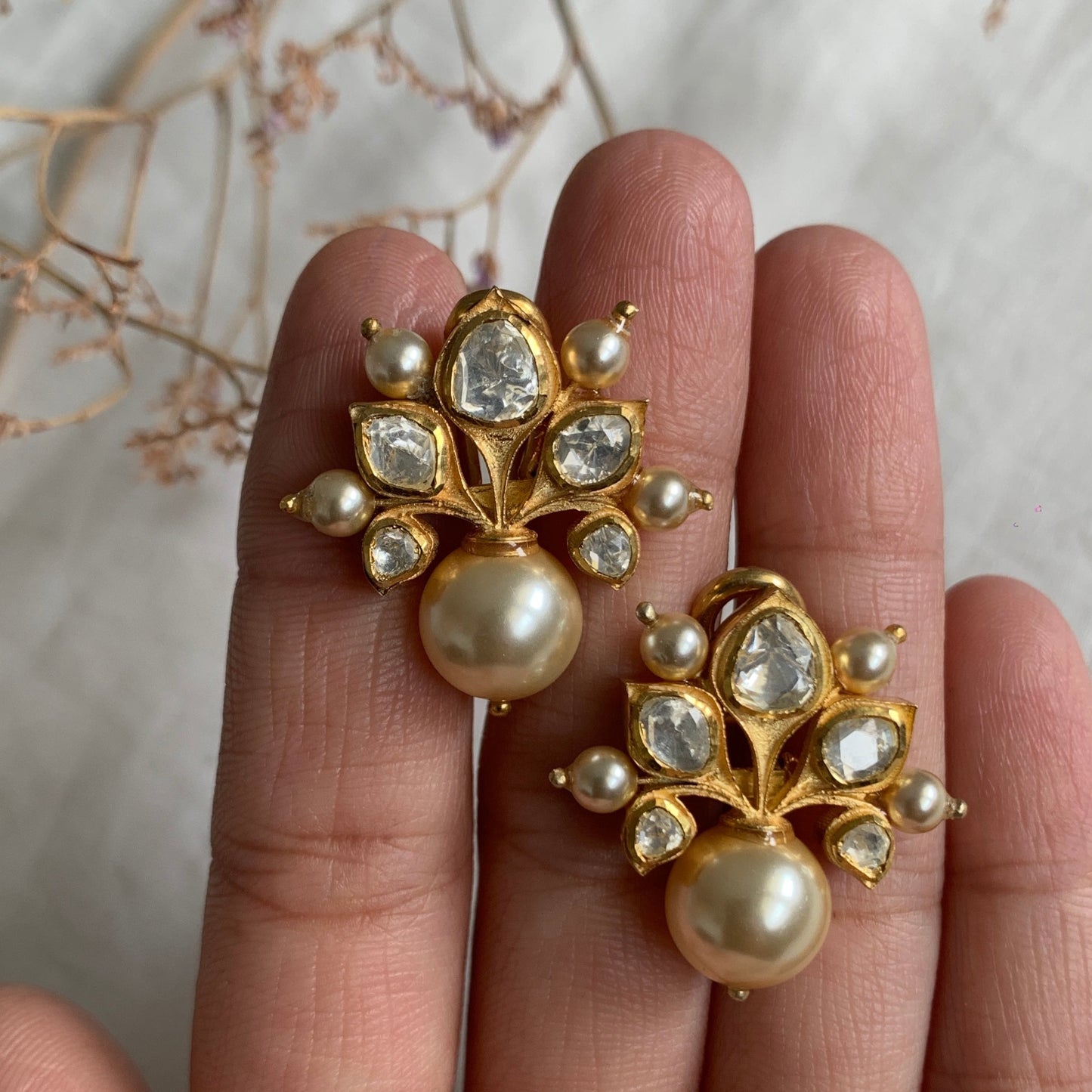Nargis Polki Earrings