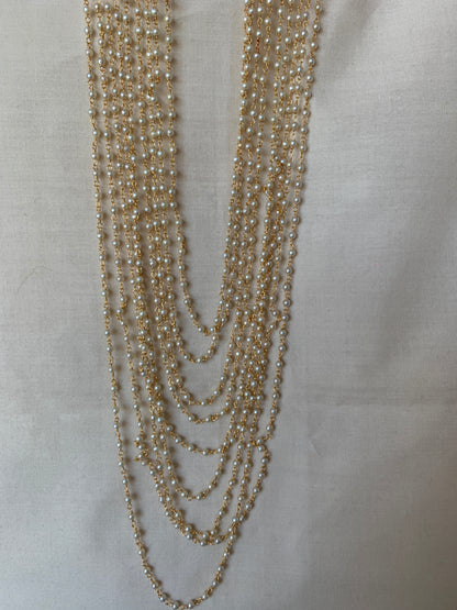 Layered Pearl Mala