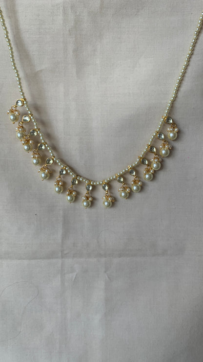 Pearl Kundan Necklace