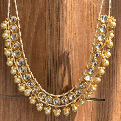 Kundan Pearl Necklace