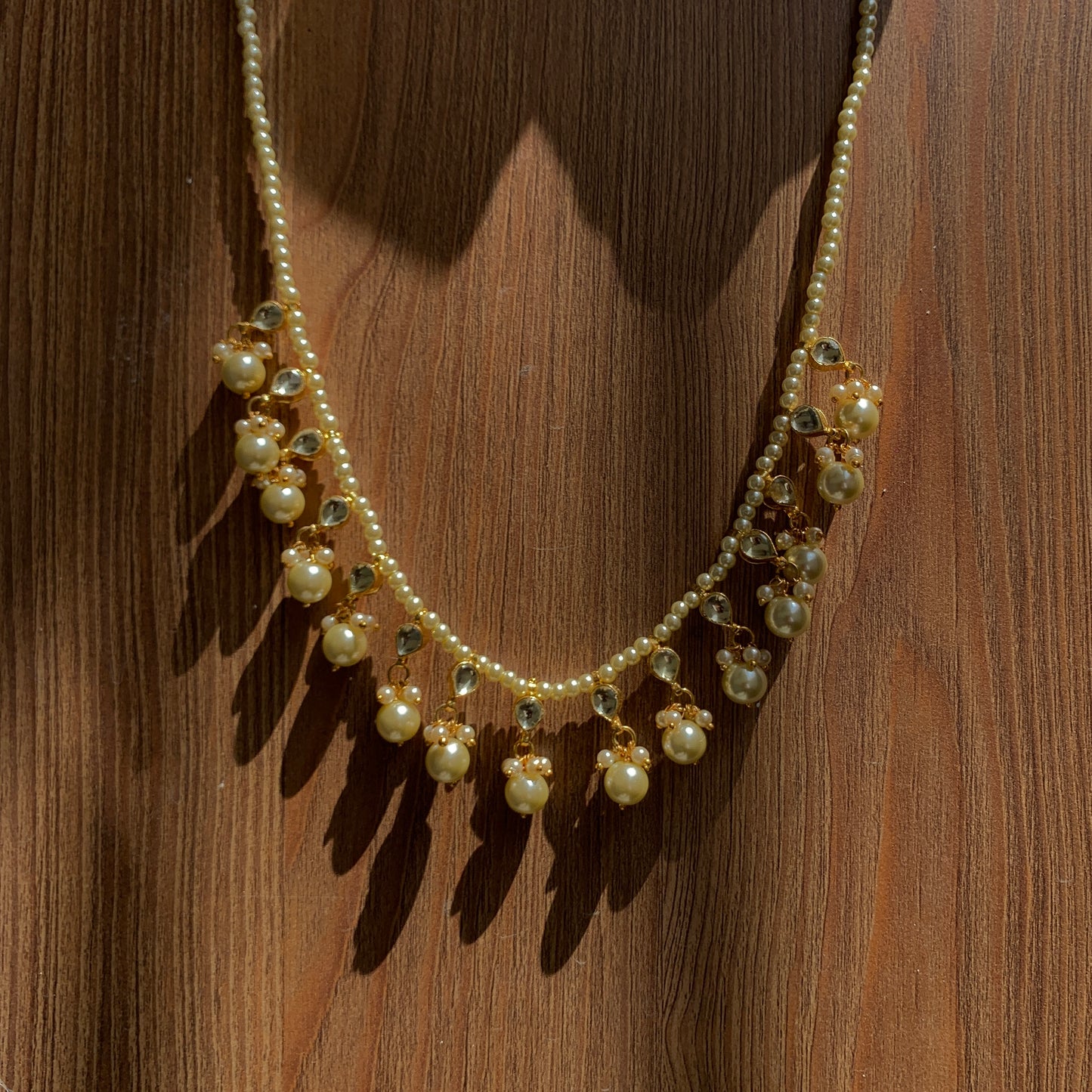 Pearl Kundan Necklace