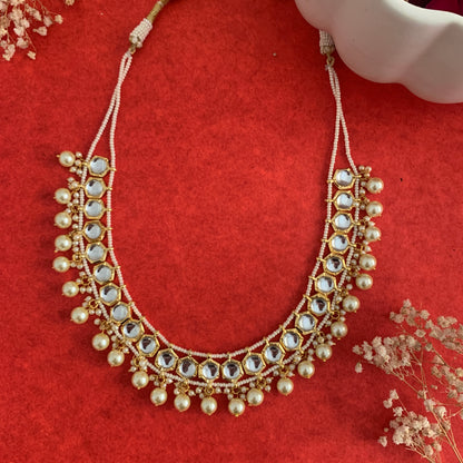 Kundan Pearl Necklace