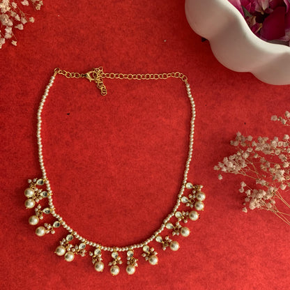 Pearl Kundan Necklace