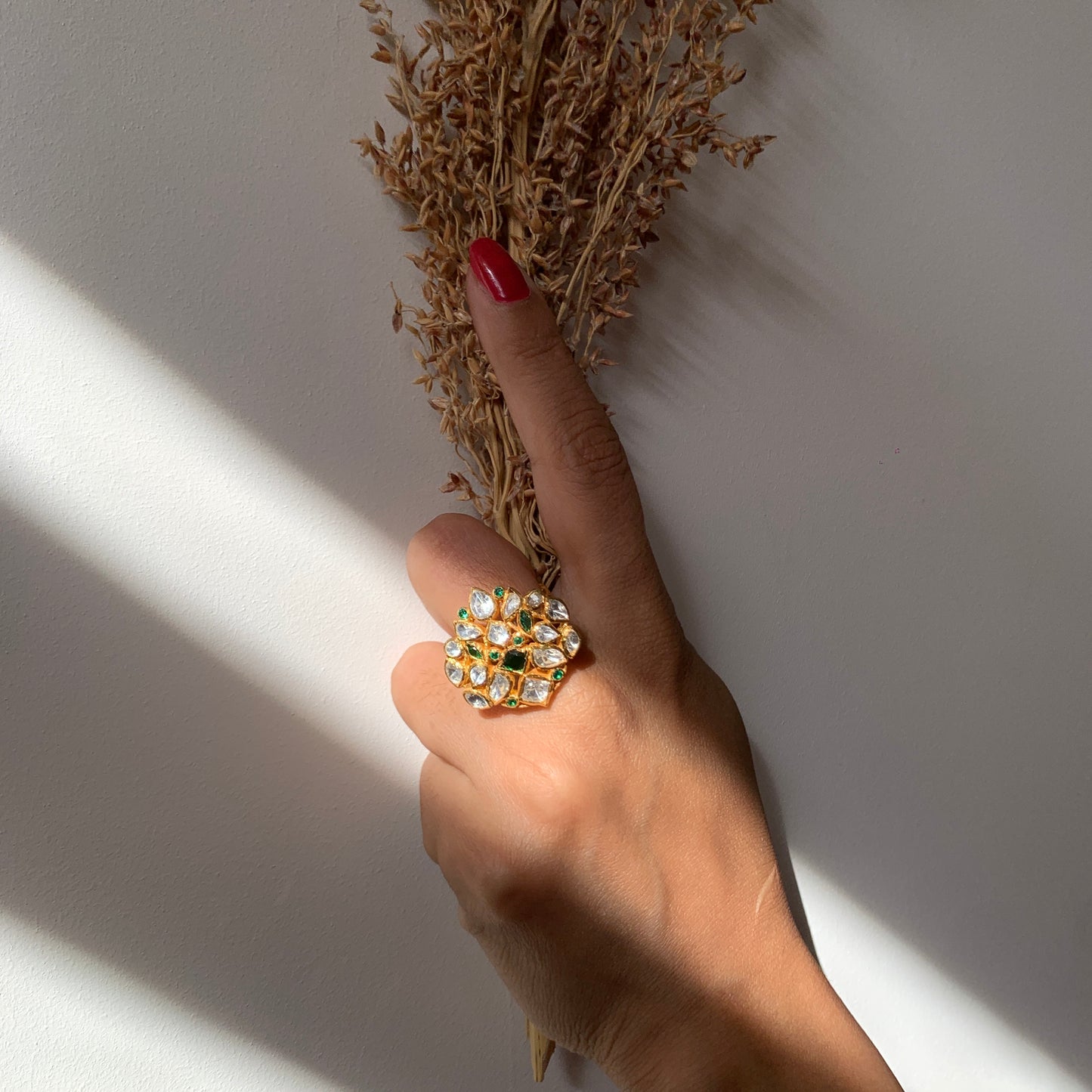 Maysa Polki Ring