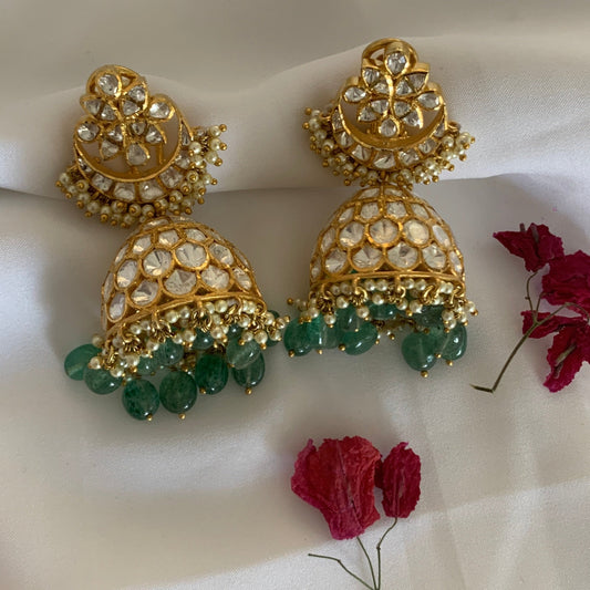 Polki Jhumkis