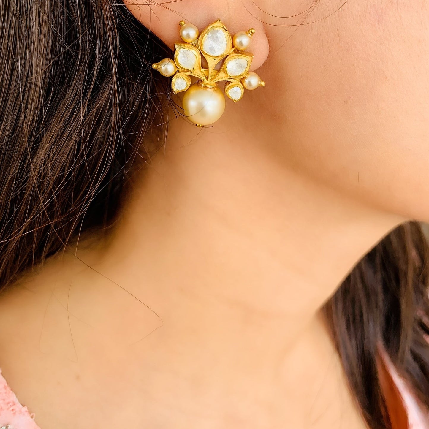 Nargis Polki Earrings