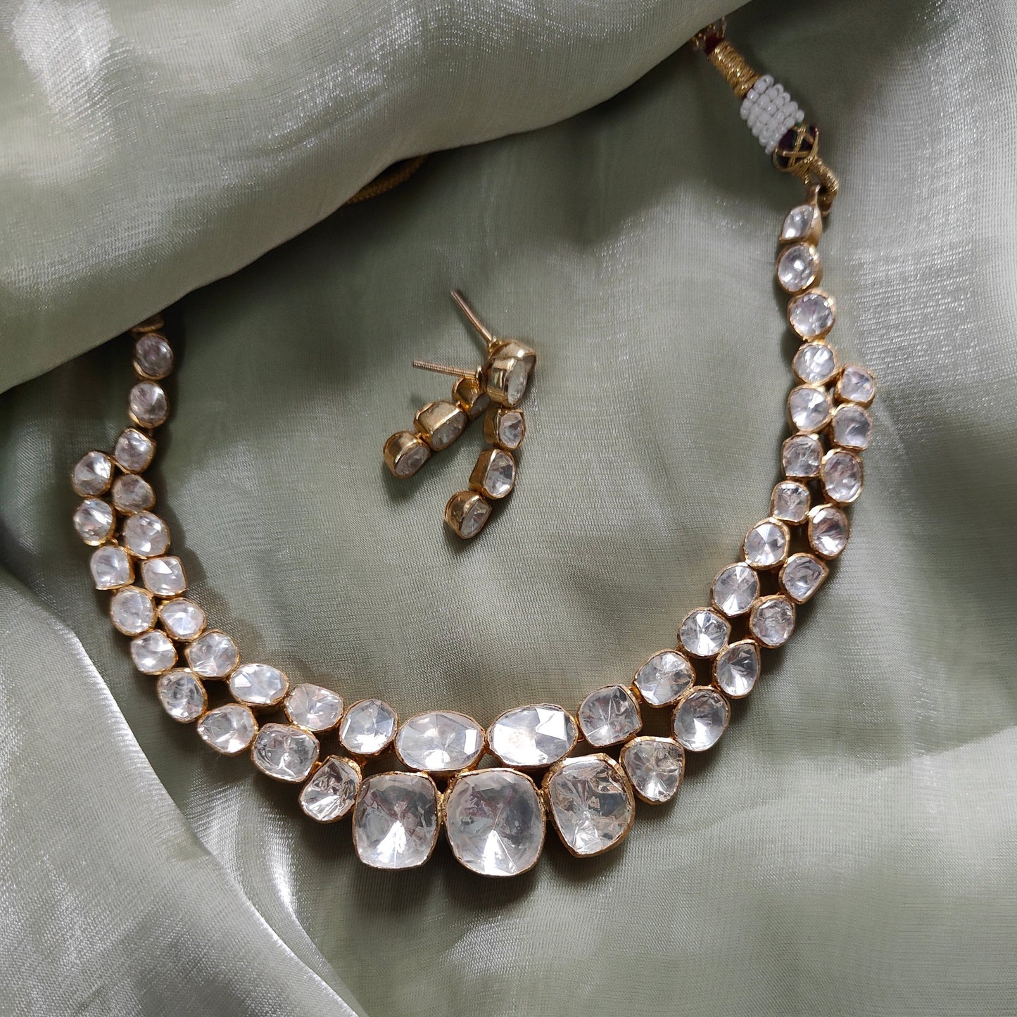 Royal Polki Necklace Set