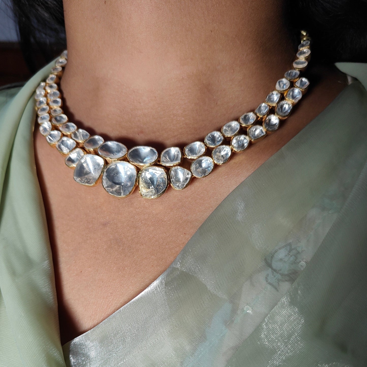 Royal Polki Necklace Set