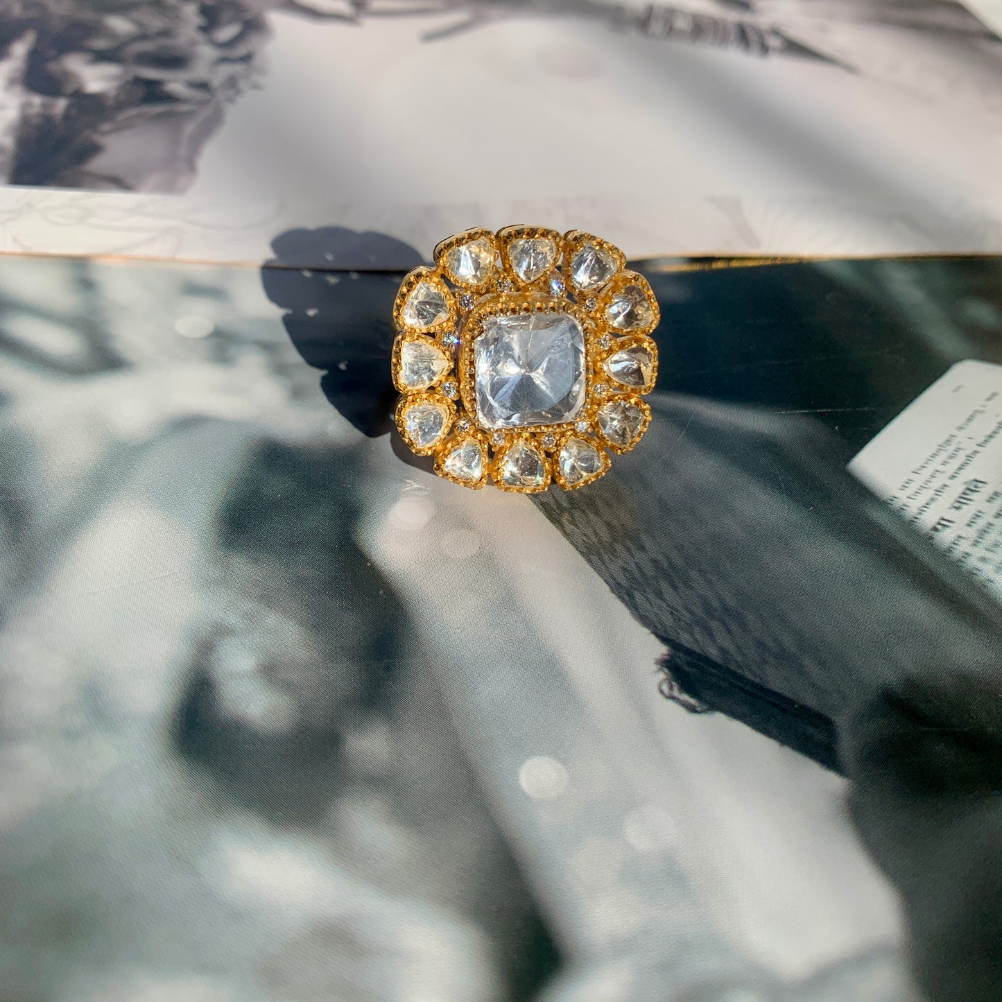 Royal Polki Ring